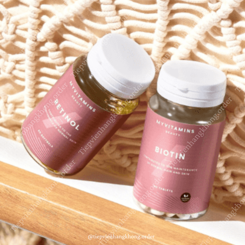 Viên Uống Retinol Myvitamins Beauty Hỗ Trợ Trẻ Hóa Da