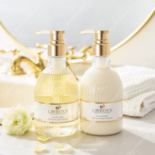 Combo Gội + Xả Lawrence Le Ciel Clarte Nhật Màu Vàng