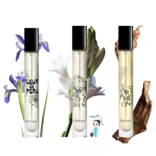 Set nước hoa Diptyque (Don Son 10Ml + Fleu De Peau 10Ml + Orphéon 10Ml)