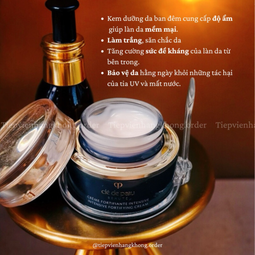 Kem Dưỡng Da Đêm Clé De Peau Beauté Intensive Fortifying Cream 50Ml