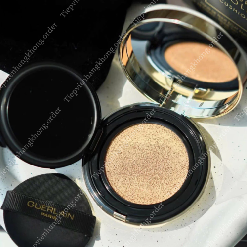 Phấn Nước Guerlain Parure Gold Cushion SPF 40 PA+++  00C Rose/Rosy