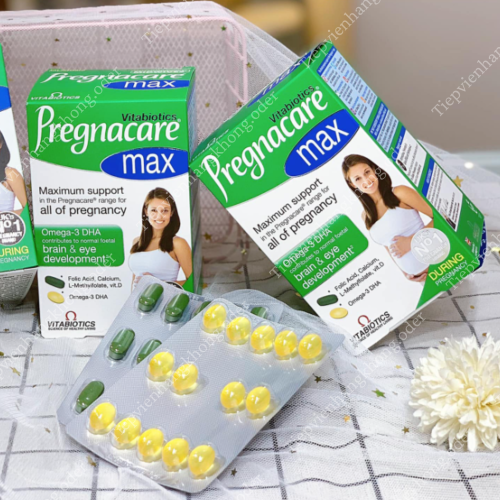 Vitamin Tổng Hợp Cho Bà Bầu Vitabiotics Pregnacare Max