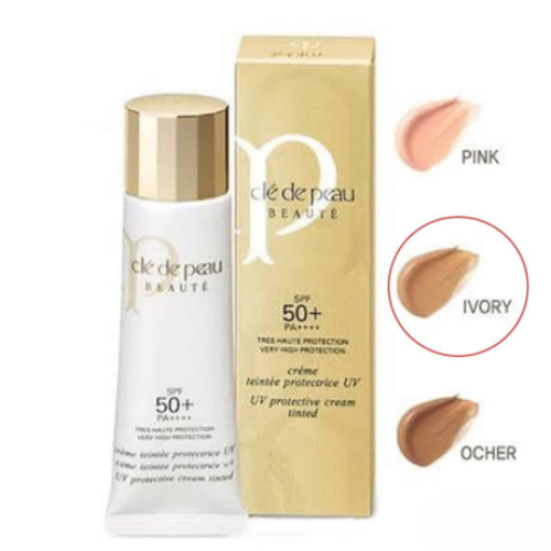 Kem Chống Nắng Cle De Peau Nâng Tone 30Ml Túyp Dài