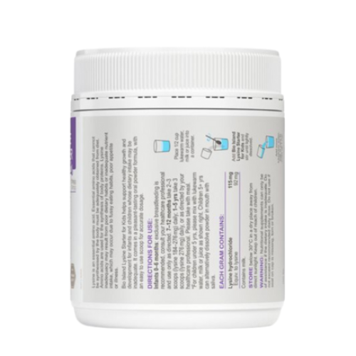 Lysine Starter For Kidsbioisland Bột 150G 