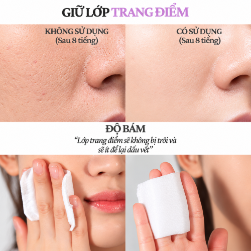 Combo Kem Lót Self Beauty + Serum Chống Nắng Nâng Tone Self Beauty + Xịt Khoá Nền Makeup Self Beauty (Vỏ trong tím - 50ml)
