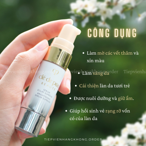 Tinh Chất Hỗ Trợ Sáng Da Serum Elcat Brightening Cle De Peau