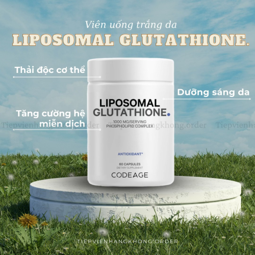Viên Uống Trắng Da Code Age Glutathione 1000Mg