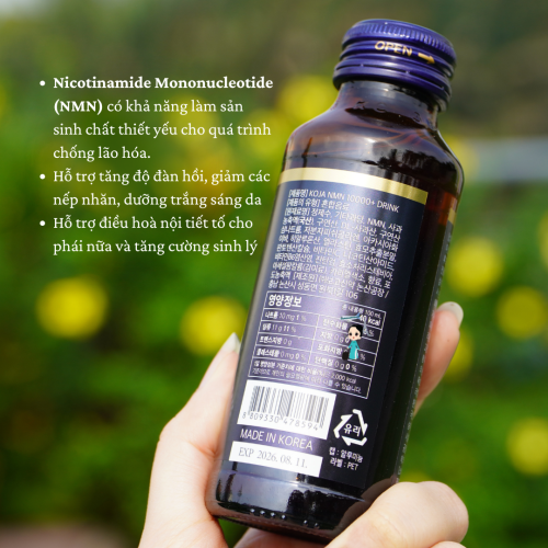 Thức Uống Trẻ Hóa Da Và Chống Lão Hóa Koja NMN 10000+
