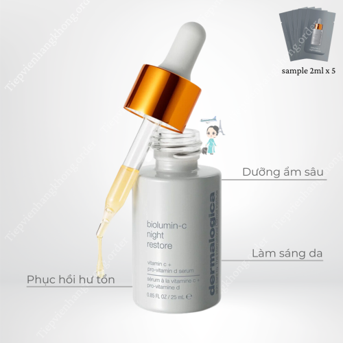 Huyết Thanh Dermalogica Biolumin-C Night Restor