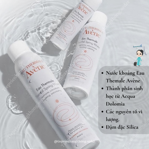 Xịt Khoáng Avène Cấp Nước, Làm Dịu & Giảm Kích Ứng 300ml
