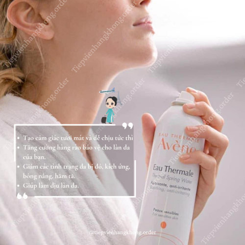 Xịt Khoáng Avène Cấp Nước, Làm Dịu & Giảm Kích Ứng 300ml