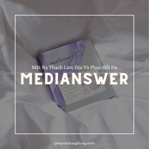 Mặt Nạ Thạch MediAnswer Calming Collagen Mask 37g 1 Miếng