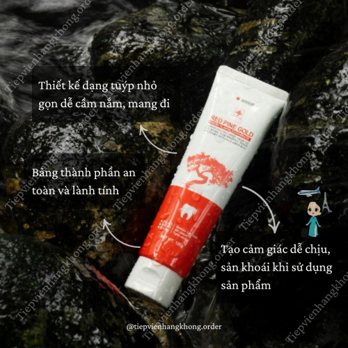 Kem Đánh Răng Tinh Dầu Thông Đỏ 120G
