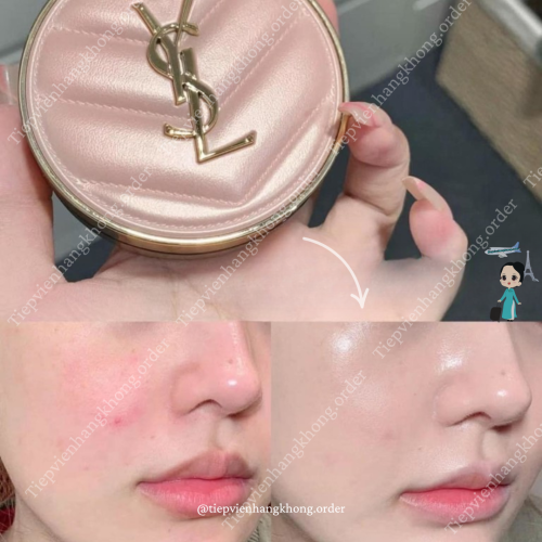 Cushion Phấn Nước YSL Vỏ Hồng