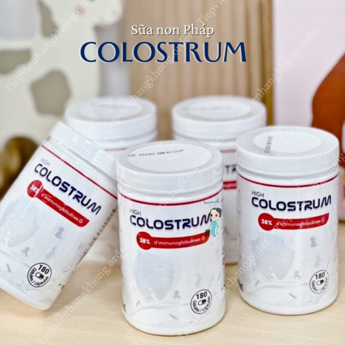 Sữa Non Pháp Colostrum Hộp 180 Viên