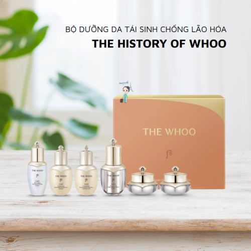 Bộ Dưỡng Da Tái Sinh Chống Lão Hoá The History Of Whoo Cheongidan Radiant Regenerating