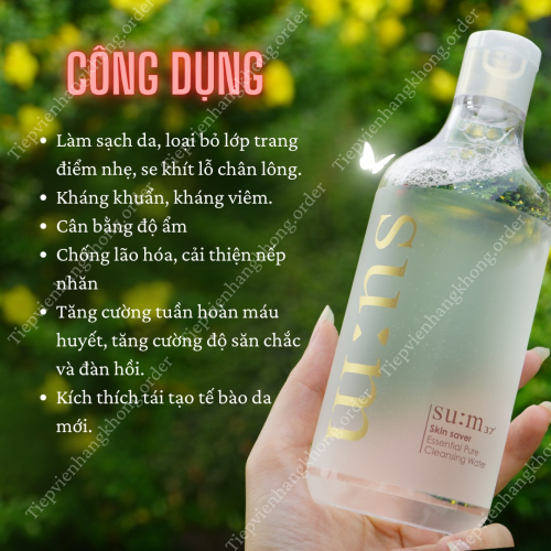 Nước Tẩy Trang Sum 37 100ML