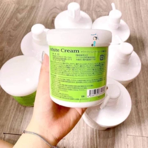 Ủ Dưỡng Trắng White Cream Nhật Bản 500G