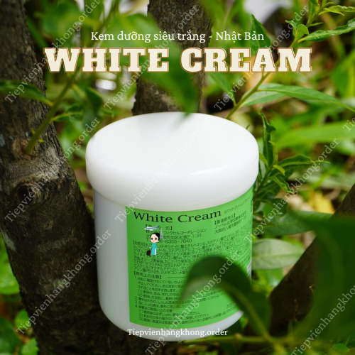 Ủ Dưỡng Trắng White Cream Nhật Bản 500G