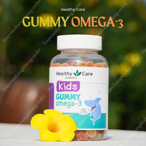 Kẹo Gummy Kids Omega 3 Healthy Care 250 viên
