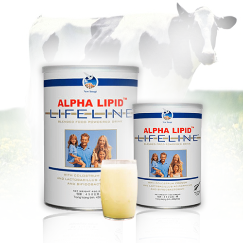 Sữa Non Alpha Lipid Life Line New Zealand 450G