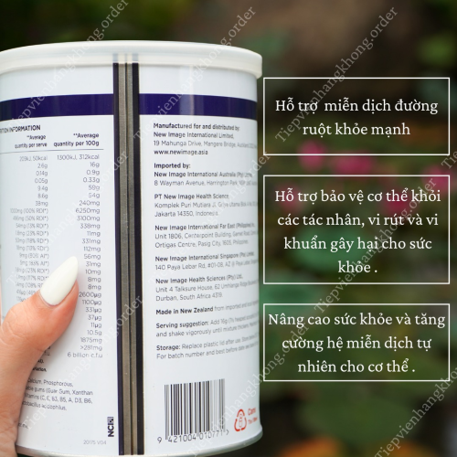Sữa Non Alpha Lipid Life Line New Zealand 450G