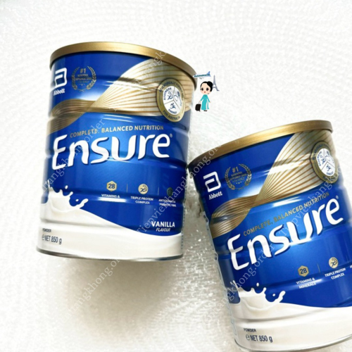 Sữa Ensure Úc Hương Vanilla 850G Mẫu Mới