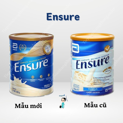 Sữa Ensure Úc Hương Vanilla 850G Mẫu Mới