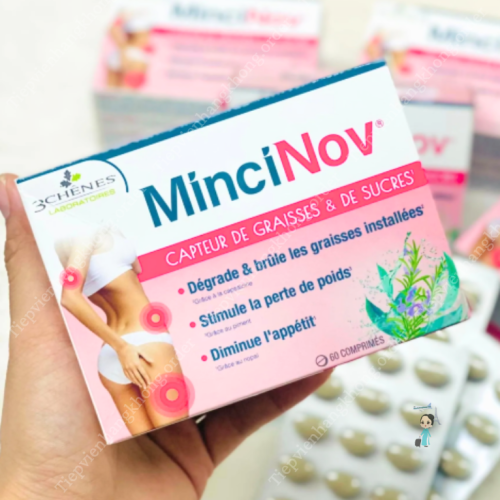 Viên Uống Hỗ Trợ Giảm Cân Minci Nov Pháp Hộp 60 Viên
