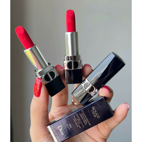 Son Thỏi Dior Rouge Velvet 999 Mẫu Mới 3.5G