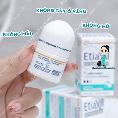 Lăn Khử Mùi Etiaxil Mẫu Mới (Màu Nâu & Màu Xanh) 15ML