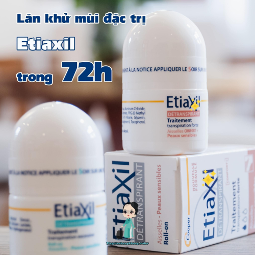 Lăn Khử Mùi Etiaxil Mẫu Mới (Màu Nâu & Màu Xanh) 15ML