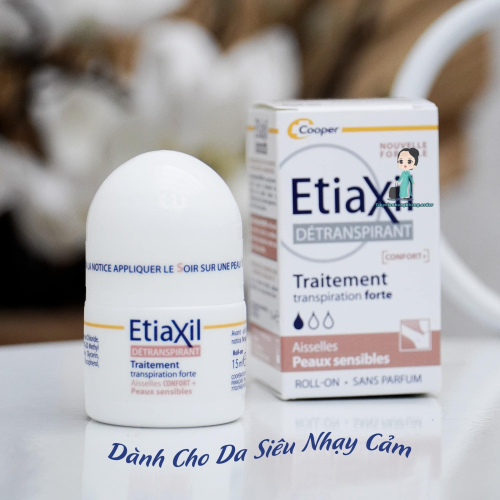 Lăn Khử Mùi Etiaxil Mẫu Mới (Màu Nâu & Màu Xanh) 15ML