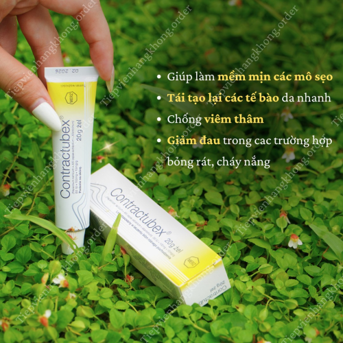 Gel Mờ Sẹo Contractubex Đức 20g