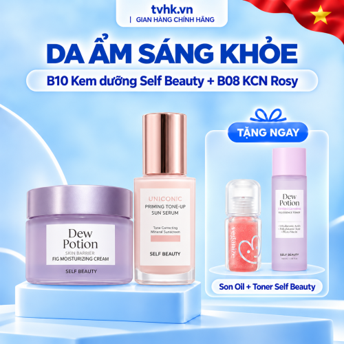 Combo Kem Dưỡng Self Beauty + Kem Chống Nắng Rosy – Dưỡng Ẩm, Nâng Tông Và Cho Da Sáng Khỏe