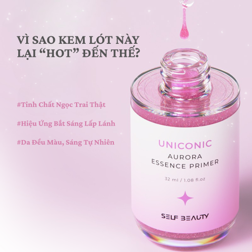Kem Lót UNICONIC Aurora Essence Primer - Self Beauty