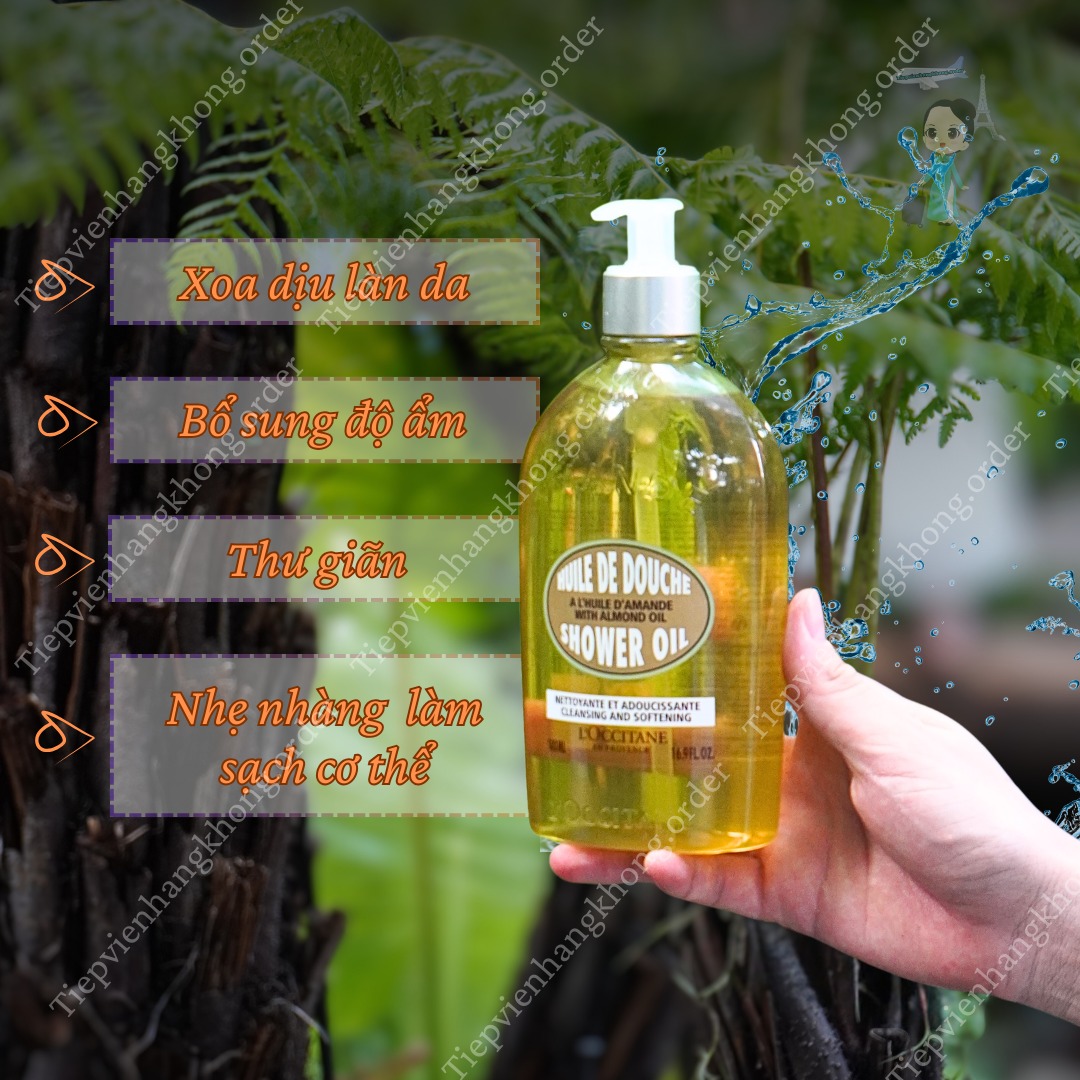 sữa tắm loccitane