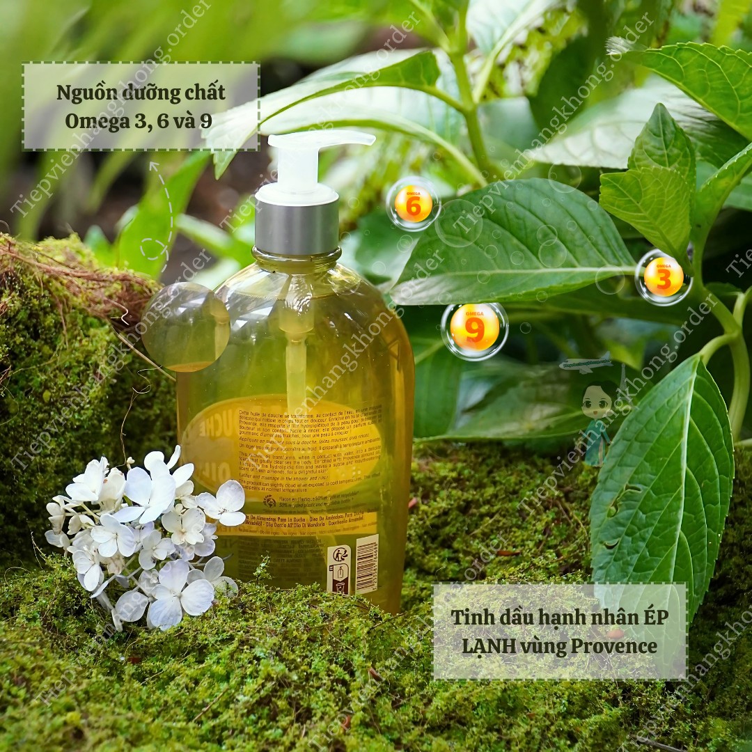 sữa tắm hạnh nhân