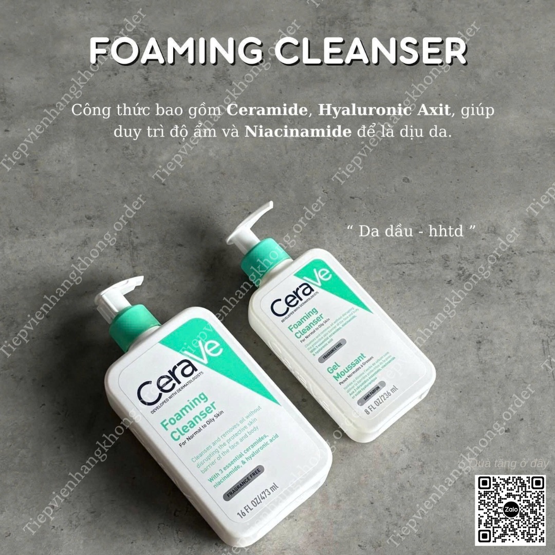 sữa rửa mặt cerave