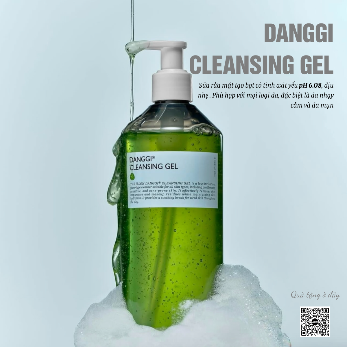gel rửa mặt
